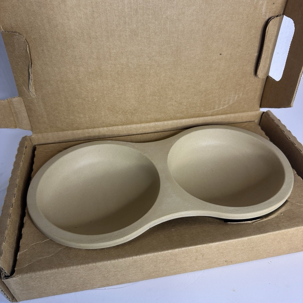 Pampered Chef Stoneware Egg Cooker Bread Bowl Baking Dish with Box 5132 1372
